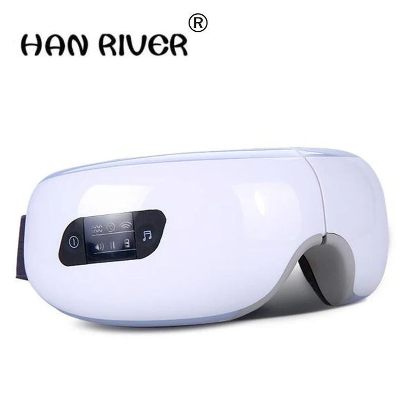 

Electric Air pressure Eye massager with mp3.Wireless Vibration Magnetic heating therapy massage device.myopia care glasses