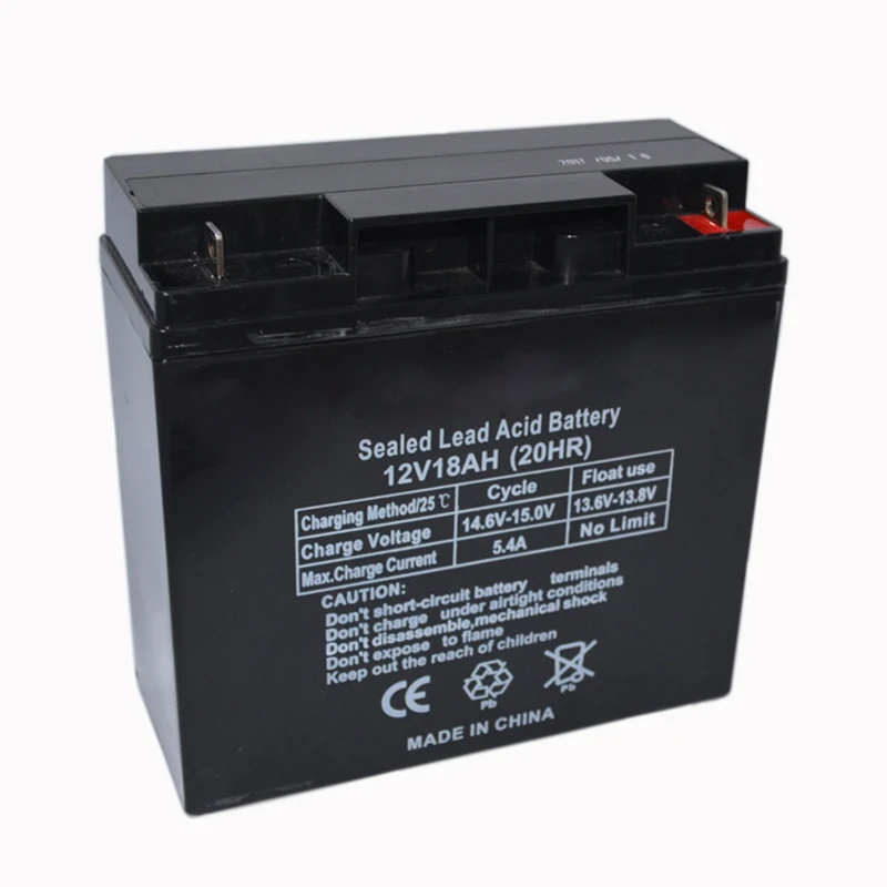 12V 18AH Battery Sealed Storage Batteries Lead Acid Rechargeable for loudspeaker Volume gate toy car