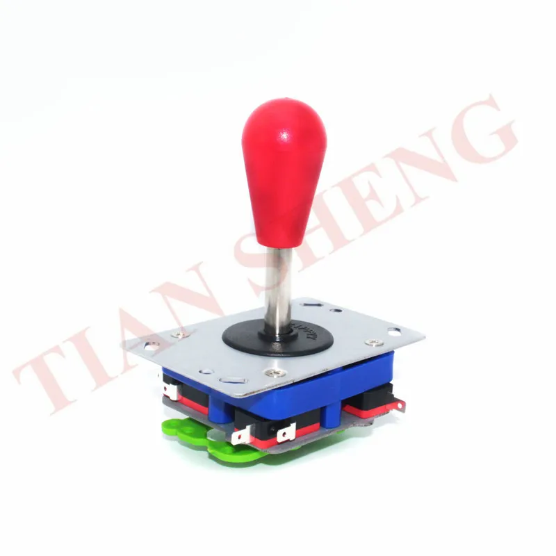 1PC Oval ball top ZIPPY Long shaft Joystick with Microswitches bat ball 2 way 4 ways and 8 ways joystick arcade machine parts