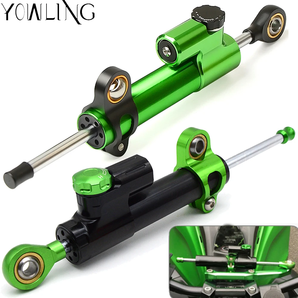 For KAWASAKI Z1000 Z1000SX 2010 2011 2012 2013 2014 2015 Motorcycle CNC Damper Steering StabilizerLinear Reversed Safety Control