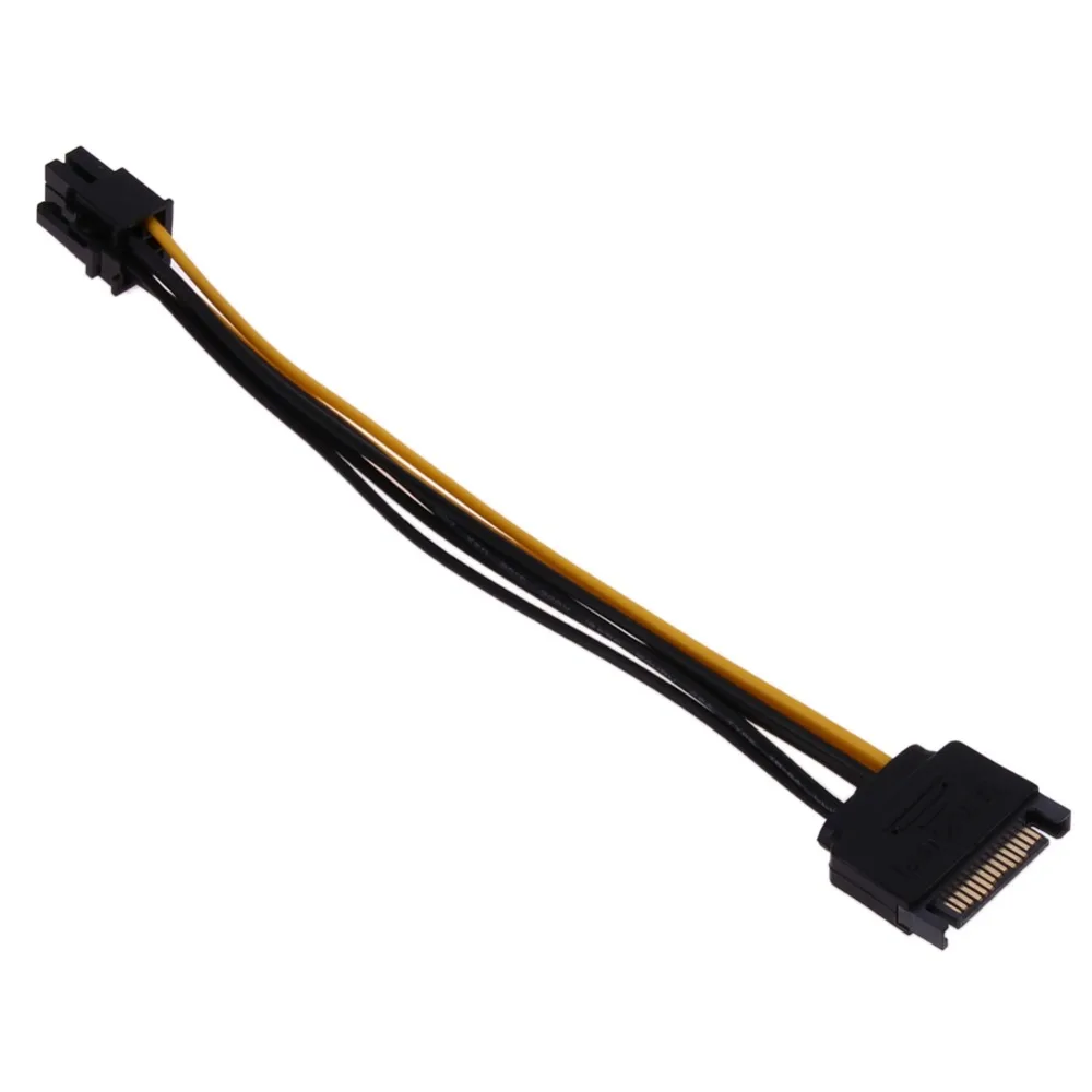 USB 3.0 PCI-E Express 1X 4x 8x 16x Extender Riser Adapter Card SATA 15pin Male To 6pin Power Cable For BTC Bitcoin Mining Device