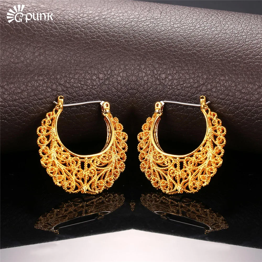 

Fashion Stainless Steel Hoop Earring for Women Girl Gold Plated Circle Earrings Accessaries Hot Sale Birthday Jewlery Gifts