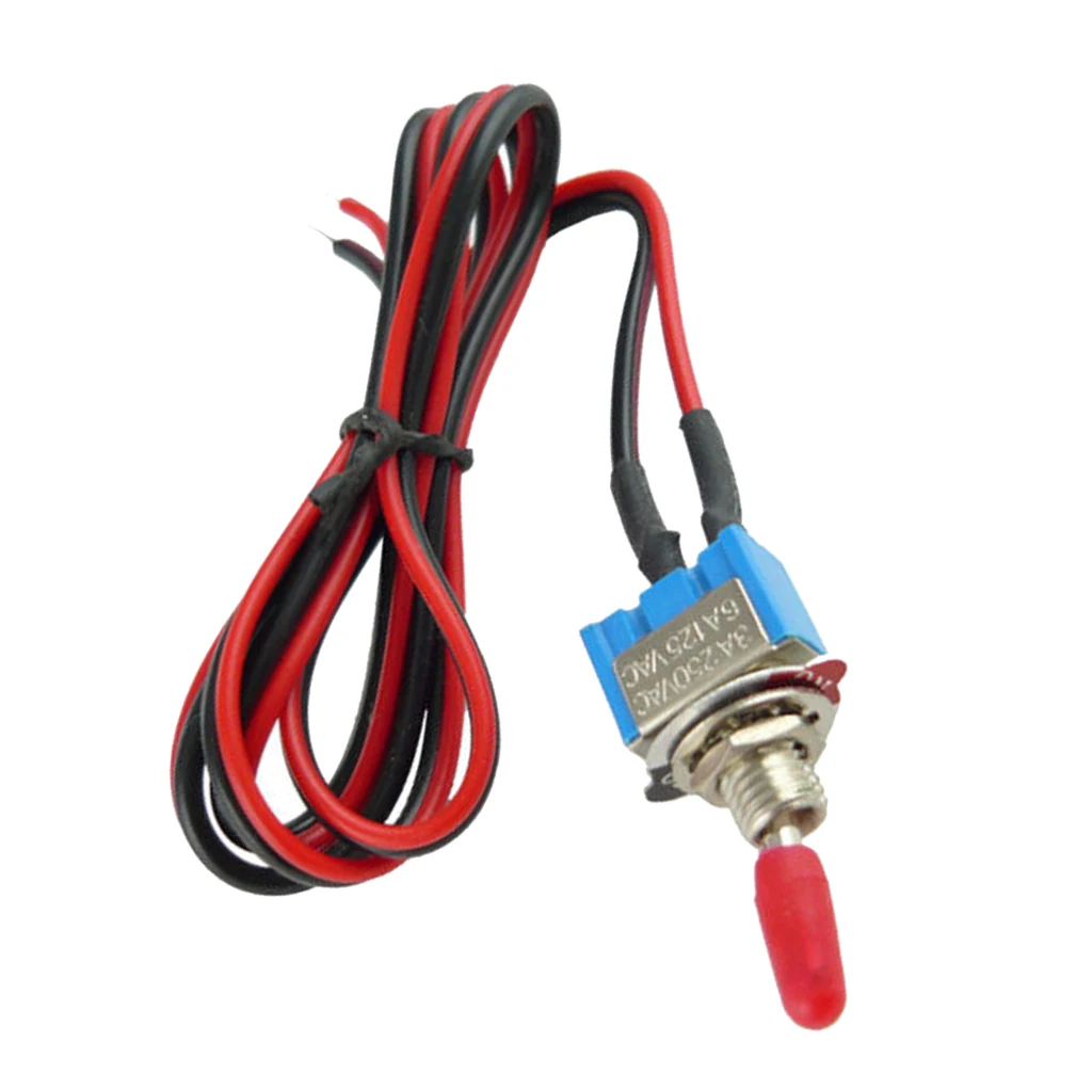 

High Quality Pre-Wired On/Off Mini Toggle Switch Leads Includes Switches 24