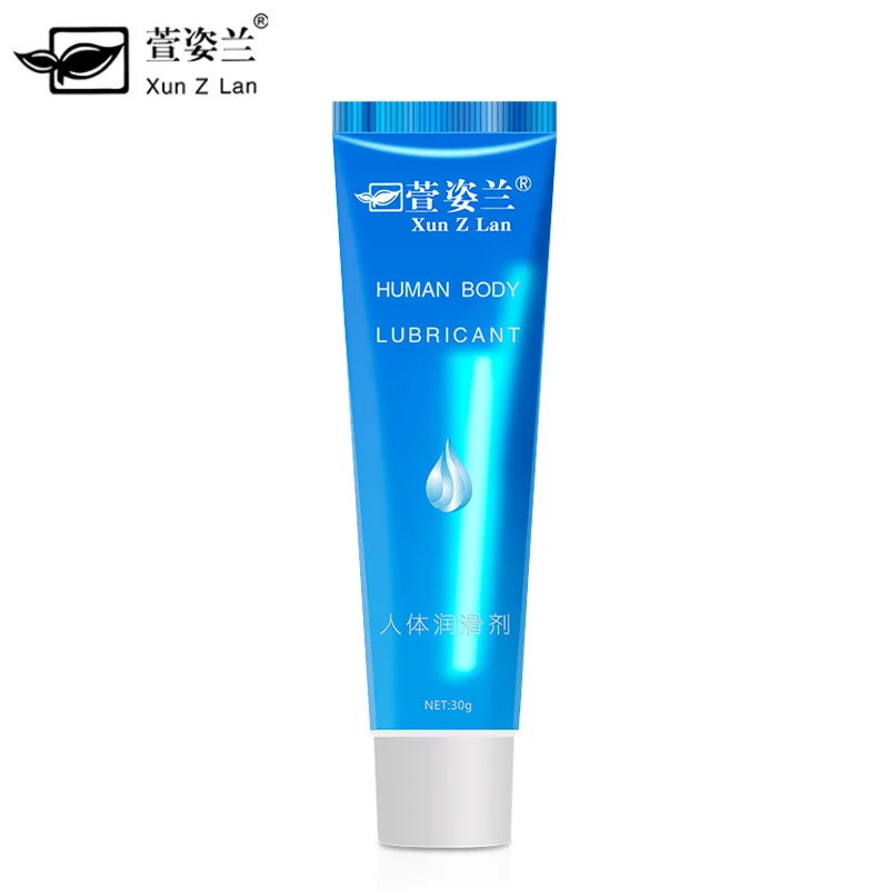 1pcs 30g Unisex Water Soluble Based Intimate Goods Anal Lubricant Oil for Men and Women Lube Body Massage Cream Gel Grease Adult