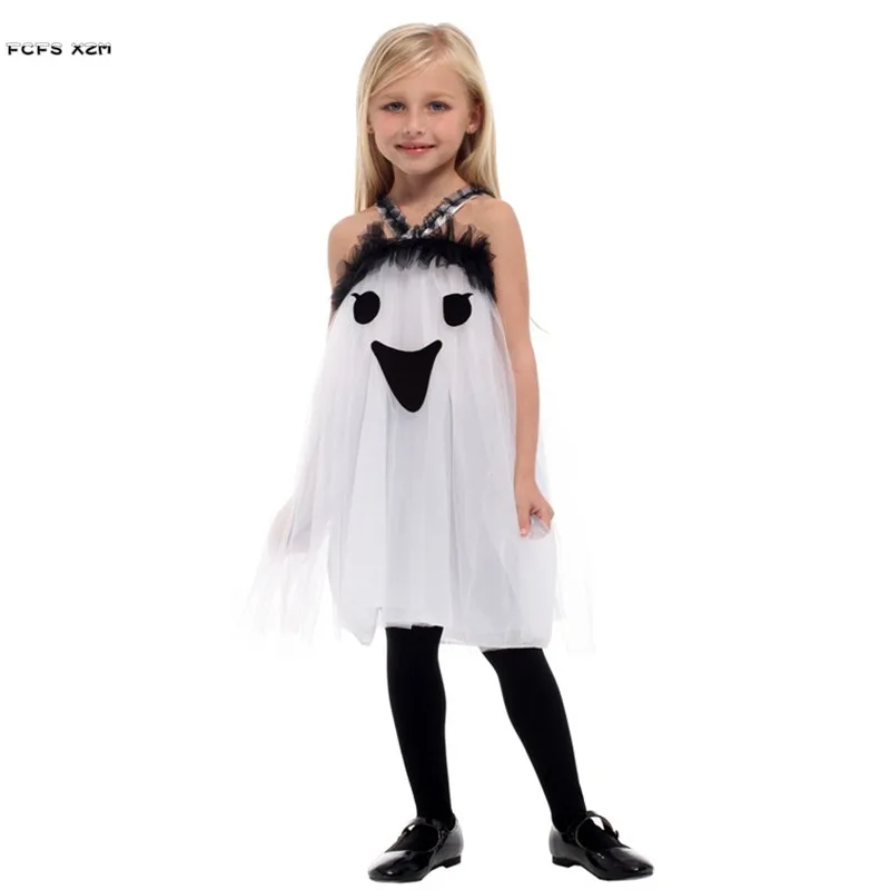 Dzieci Dziecięce Diabełek Diabeł Koszulka Kostium Cosplay Dziewczynka Halloween Duch Straszny Przebranie Karnawał Purim Parada Scena Impreza Zabawna Sukienka