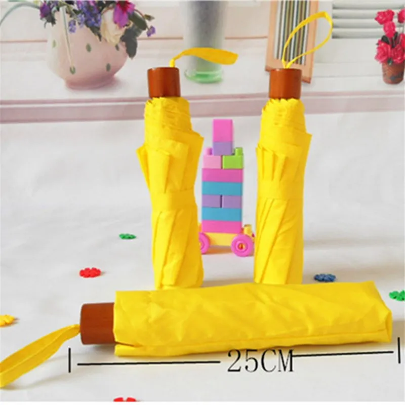 Travel Umbrella Foldable Yellow Umbrella How I Met Your Mother Women Folding Umbrellas Lightweight Sun Rain Parapluie Rain Gear