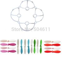 Cheerson CX10 Propeller CX10A Wltoys V676 Part Blade Guard Cover Protector with 16pcs Compatible for Most of the Mini Drone