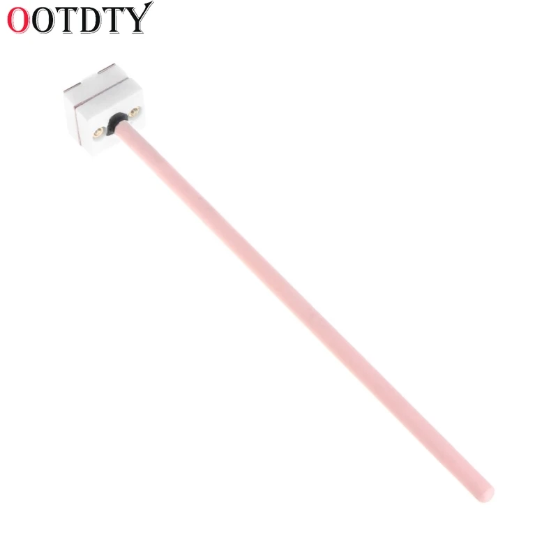 OOTDTY S type thermocouple WRP-100 platinum and rhodium thermocouple probe length 225mm probe head temperature sensor 1300 C