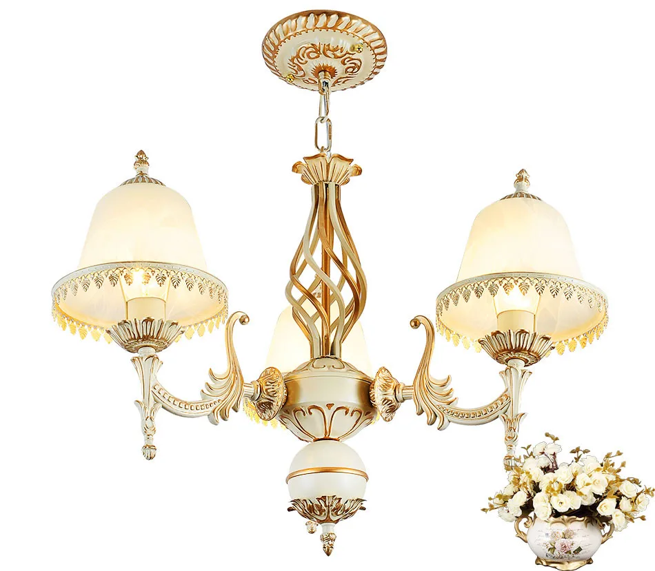 

Genuine vintage chandeliers handmade golden novelty led chandelier Ceiling Lamp New arrival lustre chandelier free shipping