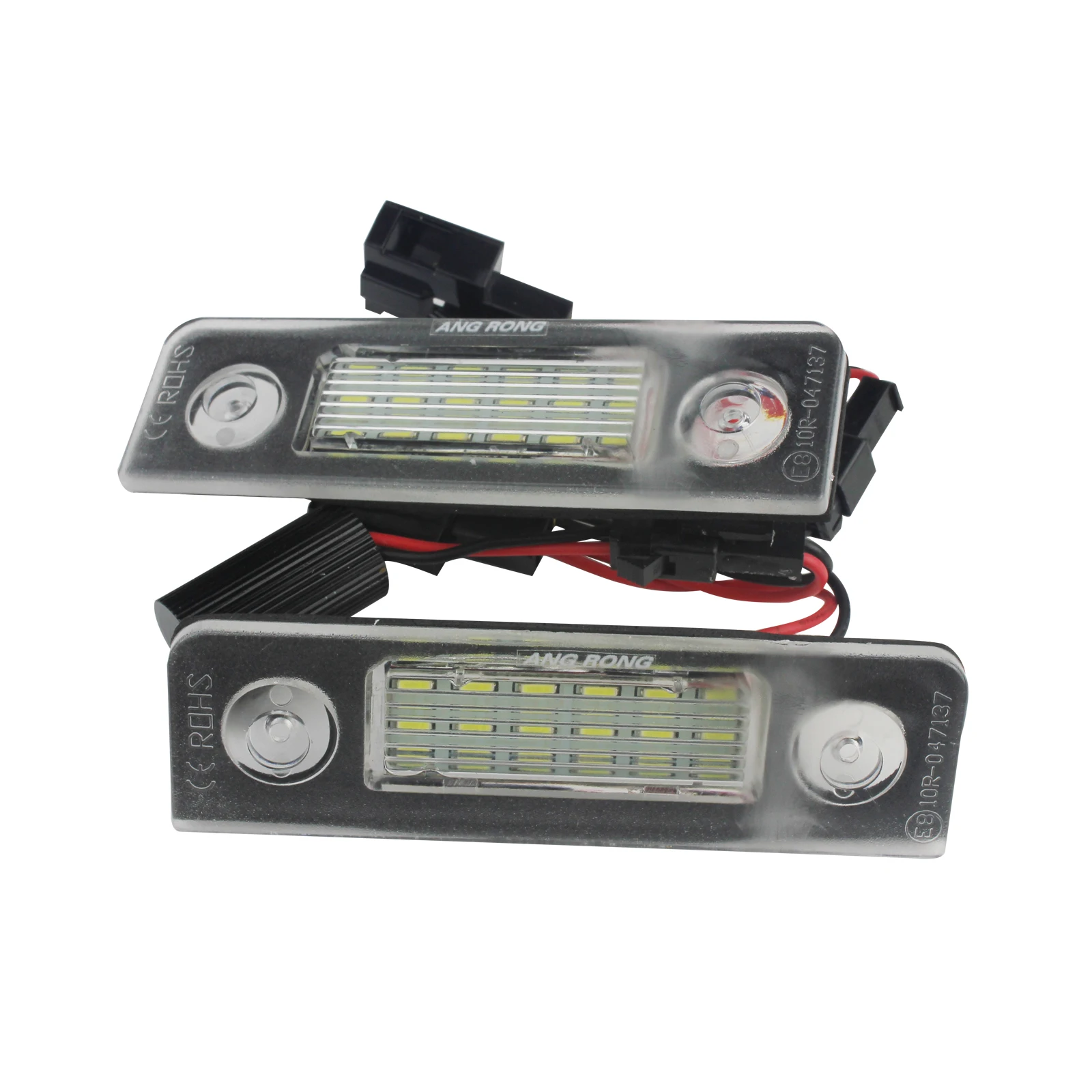 ANGRONG 2x Oświetlenie tablicy rejestracyjnej LED dla Skoda Octavia 1Z 2004-13 i Roomster 5J 2006-15 — zdjęcie 3