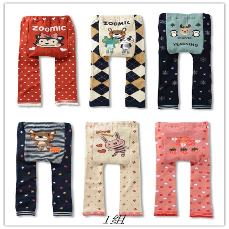 100% Cotton Baby Girls Pants Newborn Clothes Boys Pants Girl Leggings Infant Trousers legging for babies