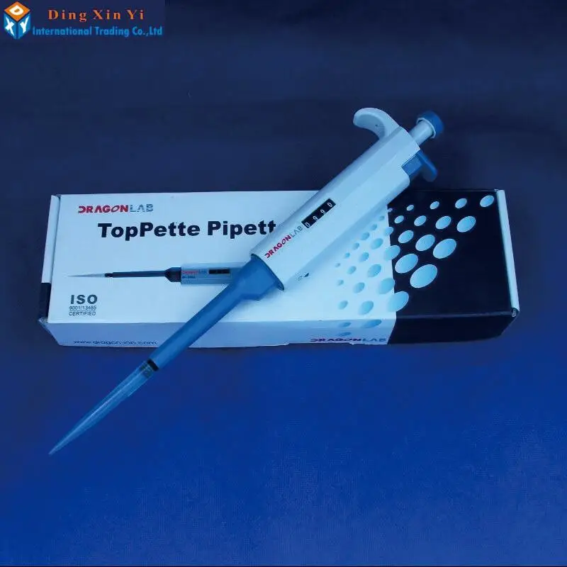 All size DLab Single-channel Manual Adjustable Volume Mechanical Pipette-TopPette Dragon lab Pipettor Pipet