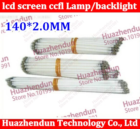 

50pcs/lot Free shipping Supper Light CCFL 140mm*2.0 mm LCD Backlight Lamp Screen CCFL light 140 mm