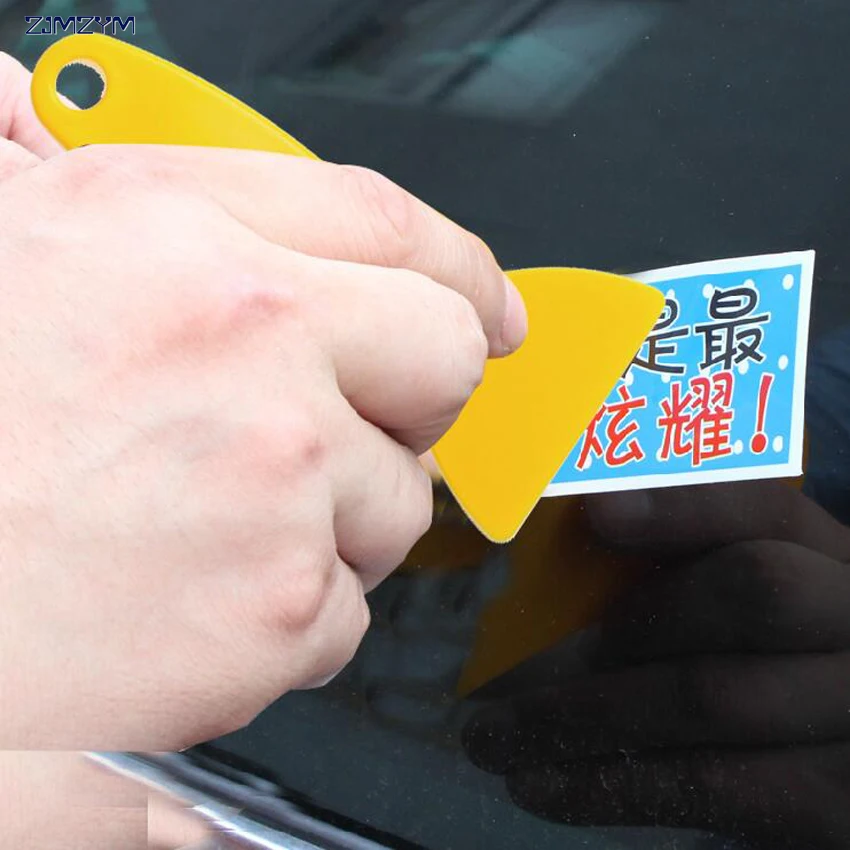 10ชิ้น/เซ็ตพลาสติกขนาดเล็กเครื่องขูดฟิล์มฟิล์มรถยนต์เครื่องมือ Wiper Plate Glass สติกเกอร์รถเครื่องมืออิเล็กทรอนิกส์ผลิตภัณฑ์ฟิล์มหน้าจอเครื่องมือ