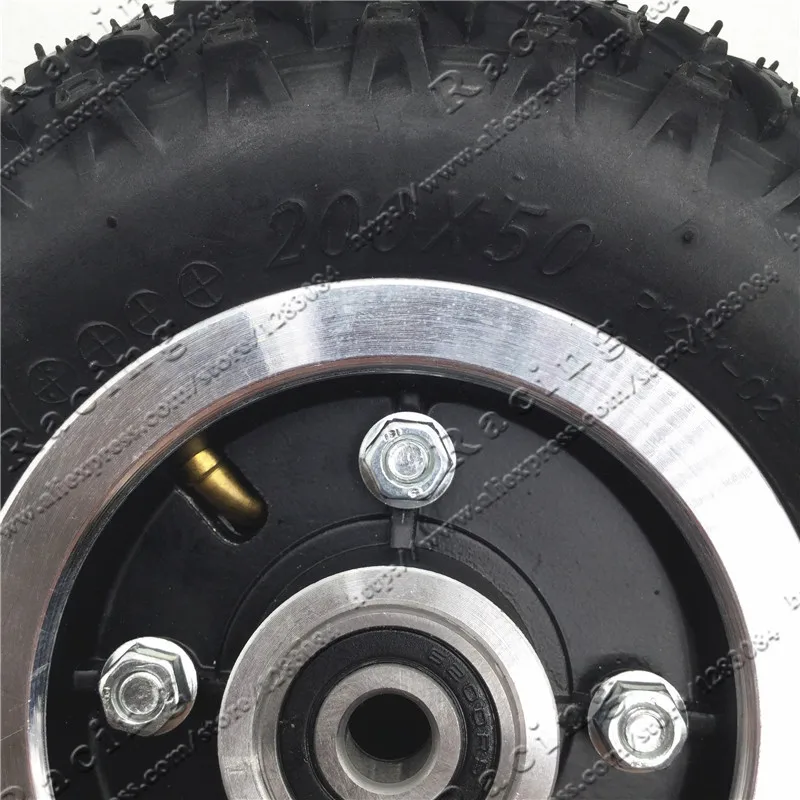 Tire and Inner Tube 200X50 Full Wheels Size 8X2\