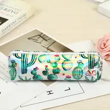 Green Cactus Pencil Case for Kids #2