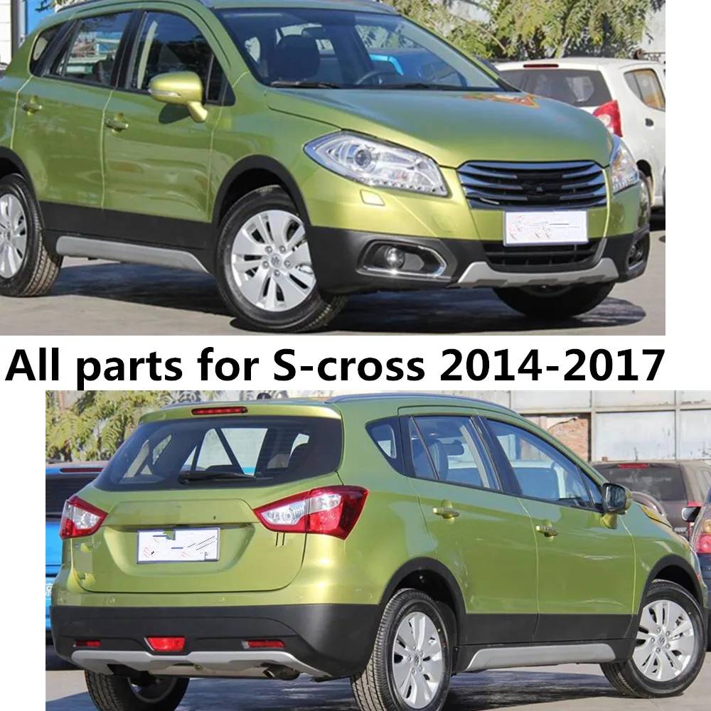 For Suzuki S-cross Scross SX4 2014 2015 2016 2017 Car ABS Matte Console Temperature air-condition Volume Switch Trim Frame Lamp