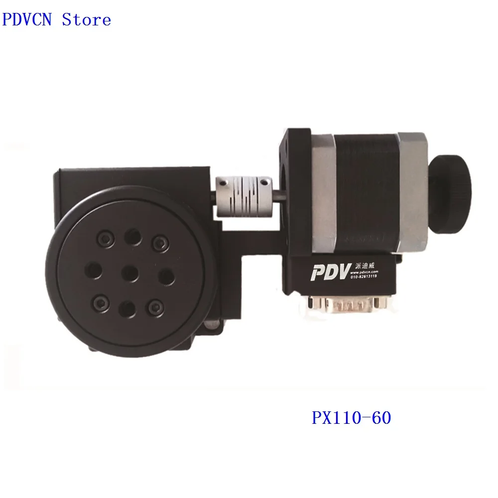 PDV NEW PX110-60 Motorized Rotary  Stage,    Optical Rotating Platform, High Percision Linear   Rotation