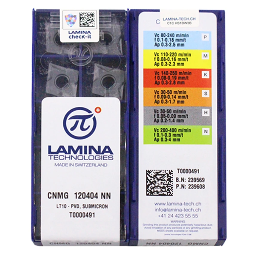 

LAMINA CNMG120404NN CNMG120408NN LT10 Carbide Insert CNMG Inserts