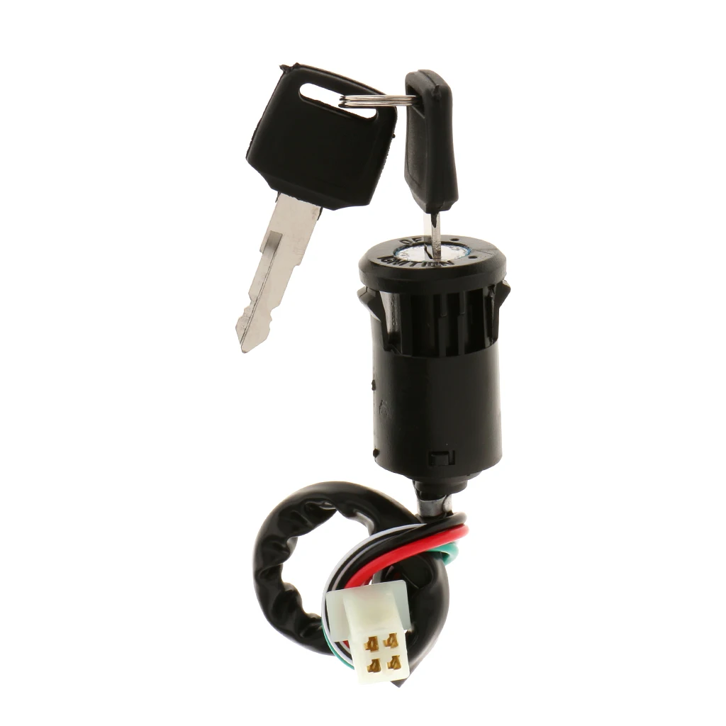 ATV Ignition Switch With Key & Lock for Most Quad Dirt Bikes 50cc/70cc/110cc/125cc/150cc/250cc Motorbike ATV Quad Dirt Bike