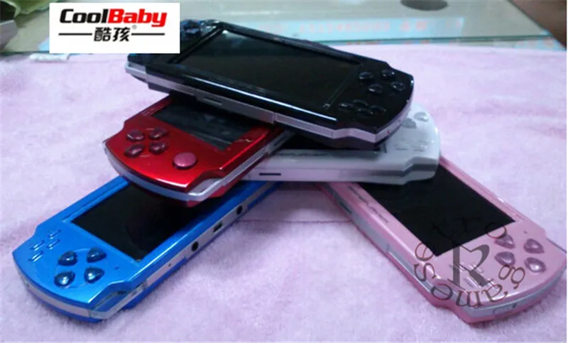 Handheld Game Console 4.3 inch screen mp4 player MP5 game player real 8GB support for psp game,camera,video,e-book