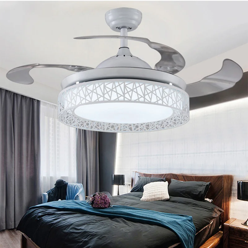 

Modern Ceiling Fan Lights Lamps Remote Control ventilador de techo ventilateur plafond sans lumiere Fan Lighting Dining room Bed