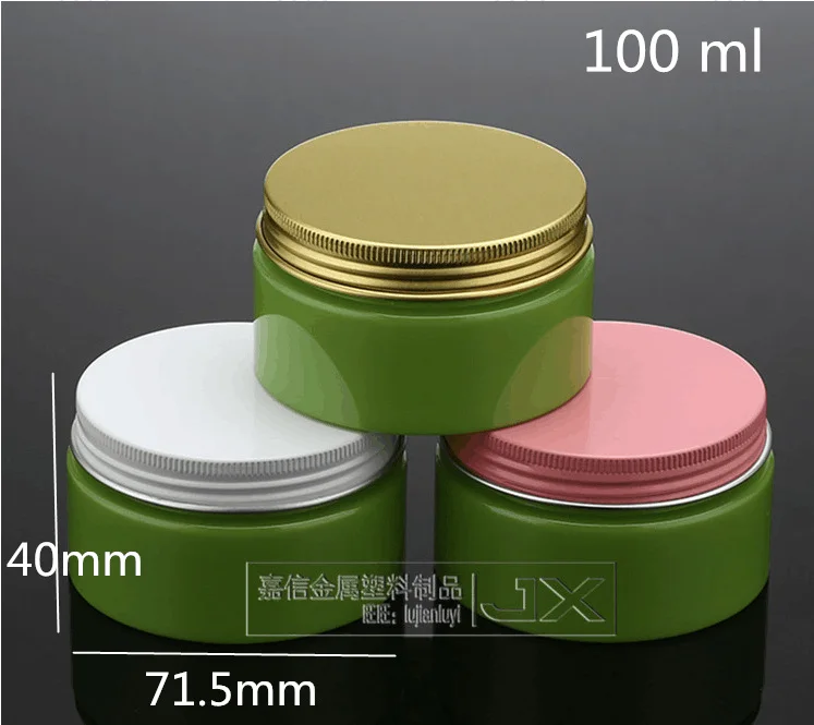 

30 Pcs 100 Ml Green Plastic Food Jar Dispenser Butter Candy Sample Packaging Containers Bottles Wedding Spice Kitchen-jars