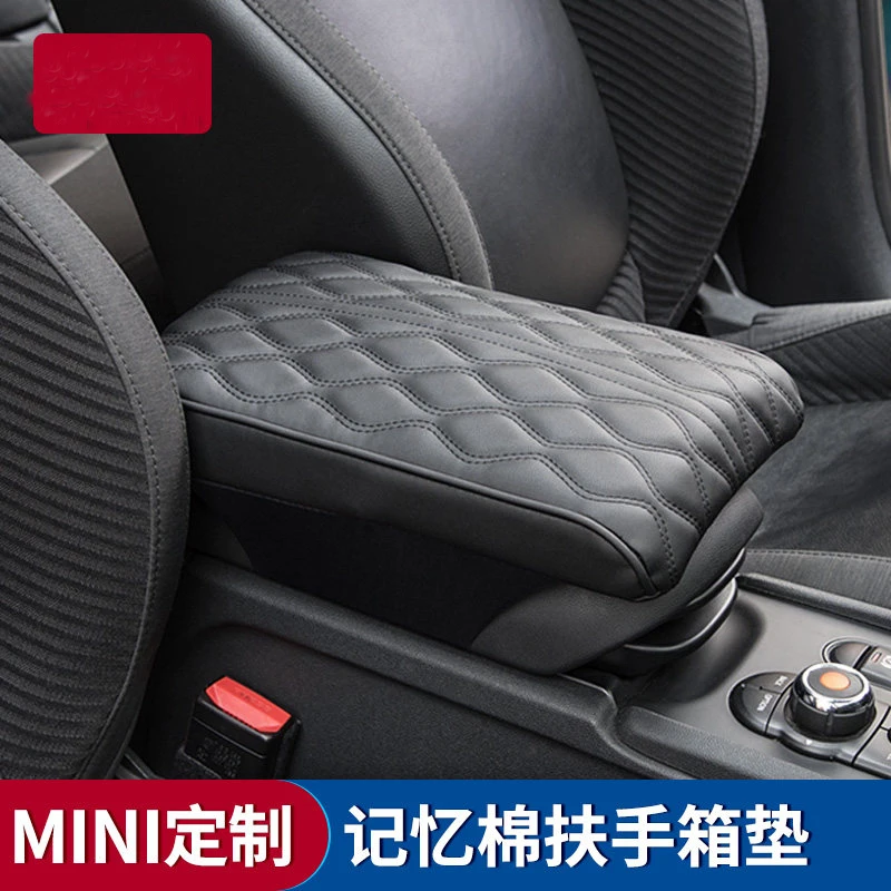 Brand New Armrest Case Pad With Wide Memory Cotton Raised Cushion Cover For Mini Cooper Countryman F60