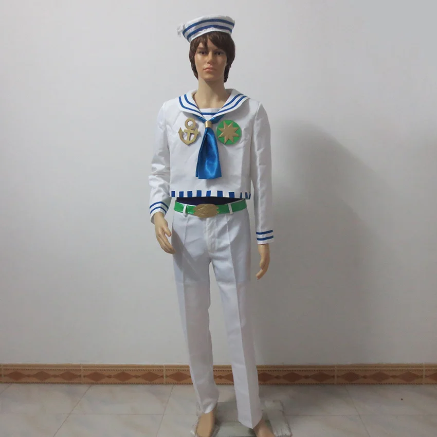 Josuke Higashikata Cosplay Costume Halloween Uniform Outfit Customize Any Size