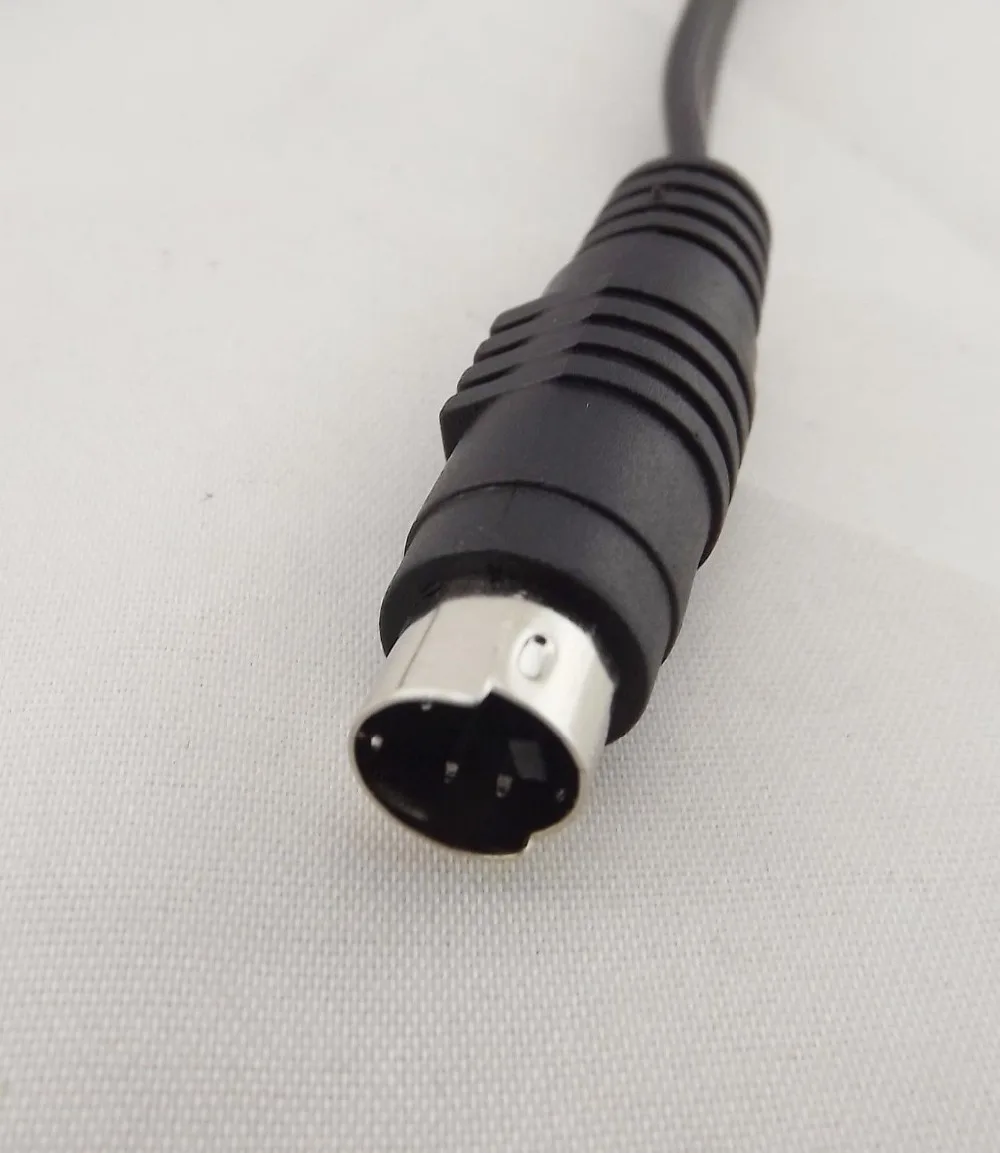 1pc 5ft 4 Pin S-Video Male To 3 RCA Male AV Audio Video Adapter Cable DVD PC TV