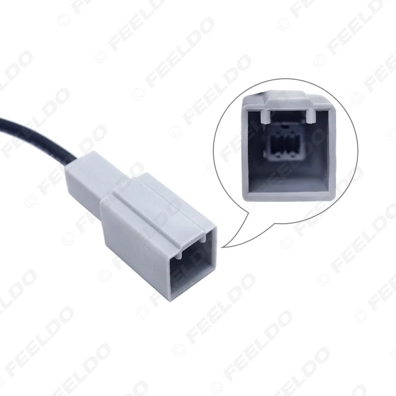 FEELDO 1Pc Car Audio Radio Input Parts Female USB Cable Adapter For LEXUS Toyota Camry#5106