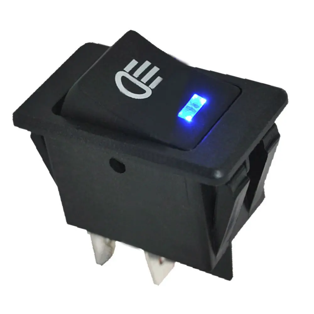 EE support  5Pcs 12V 35A Universal Car Accessories  Auto Fog Light Rocker Toggle Switch Colors LED Dashboard