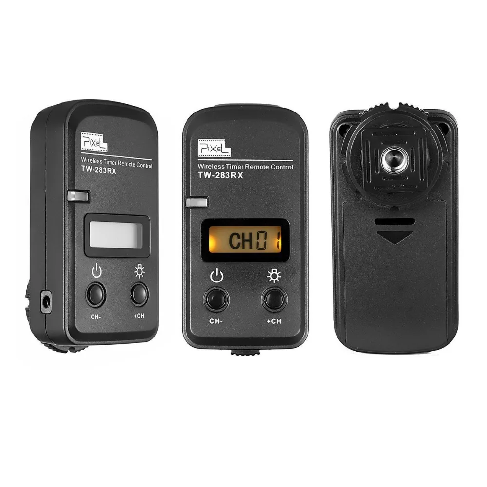 PIXEL TW-283 N3 Wireless Timer Shutter Release Remote Control For Canon EOS 7D/6D/5D series/1D series/50D/40D/30D/20D/10D