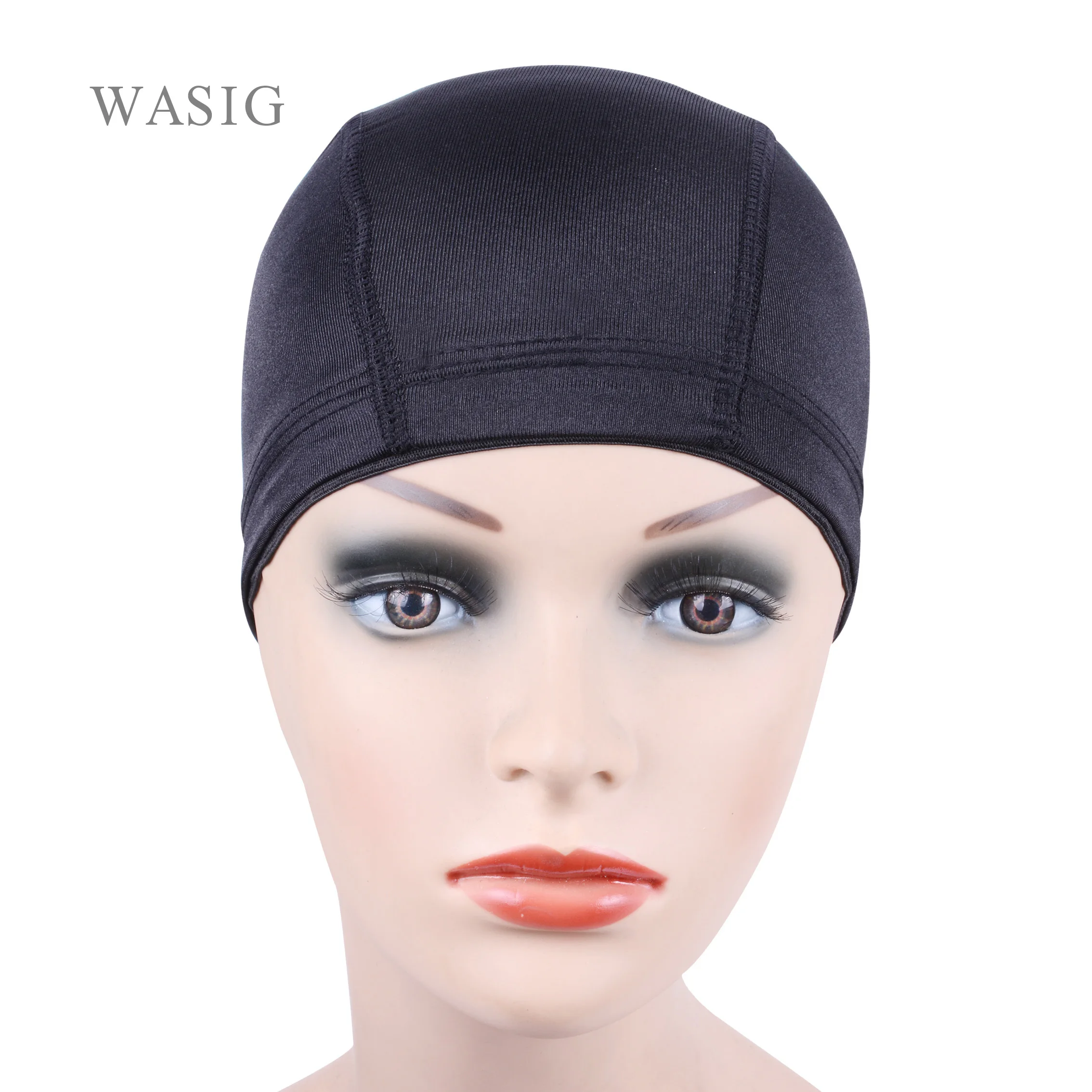 3pcs Glueless Wig Cap Wig Liner Cheap Black Wig Caps For Making Wigs Spandex Elastic Dome Wig Cap