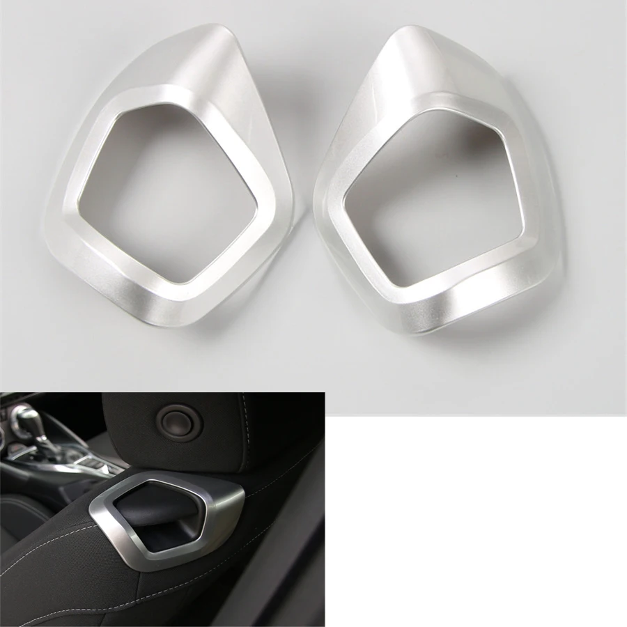 

Fit For Chevrolet Camaro 2017+ ABS Car Seat Back Manual Adjustment Handle Trim Frame Car-styling Bezel 4 Colors Available