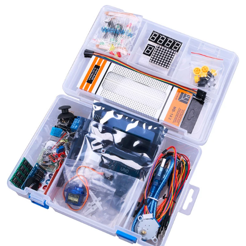 UNO R3 KIT Upgraded version for Arduino Starter Kit RFID Learn Suite Stepper Motor + ULN2003