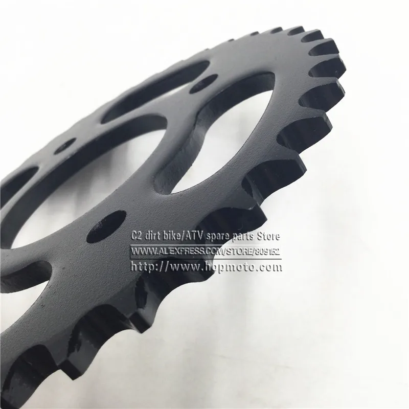 428H Chain rear sprocket 37 tooth 58mm diameter for CRF50 XR50 Dirt Pit Bike motorcycle Motocross 428 gear Fit 10inch rear wheel