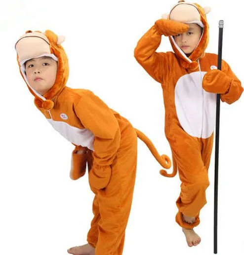 

monkey costume for children halloween monkey costume kids kindergarten performance clothing halloween animal cosplay costumes