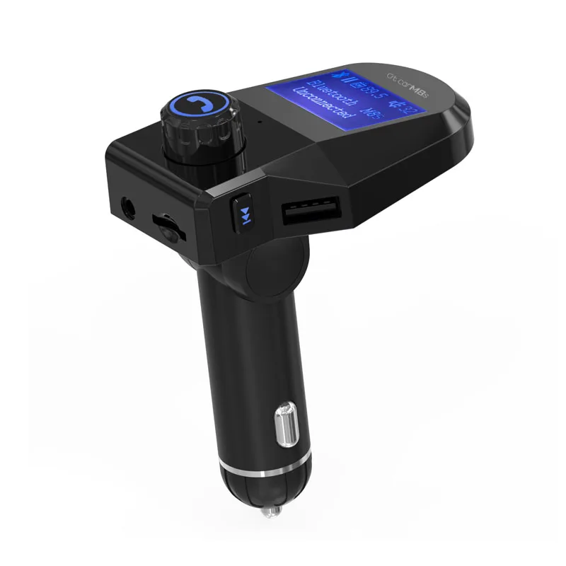  Bluetooth-compatible Car Kit Handsfree Car MP3 Audio Player FM Transmitter Modulator Support U Disk TF Card USB Car Charger