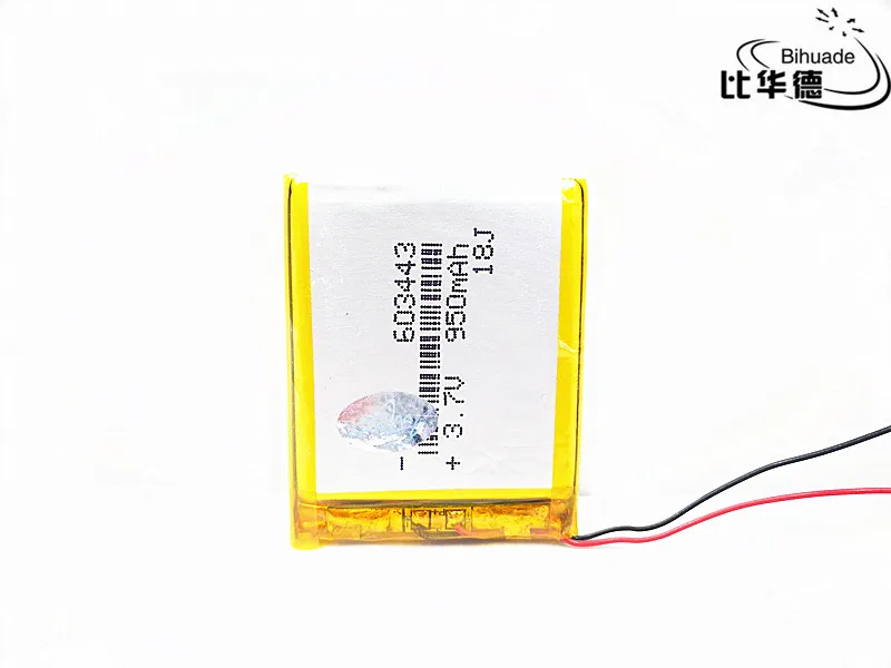 Liter energy battery Good Qulity 3.7V,950mAH 603443 Polymer lithium ion / Li-ion battery for tablet pc BANK,GPS,mp3,mp4