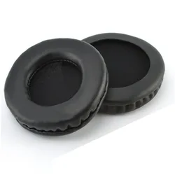 Substituição Earpads para Sennheiser auscultadores, almofadas, almofada, toque macio, couro Earmuffs, HD205II, HD215, HD225, HD440, PRO700DJ