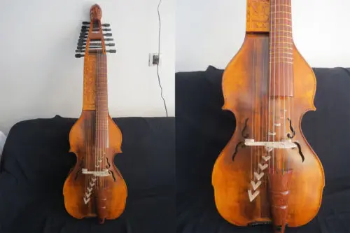 Baroque Style SONG Maestro 6x10 strings 25'' 1/4(641mm) viola da gamba#10970