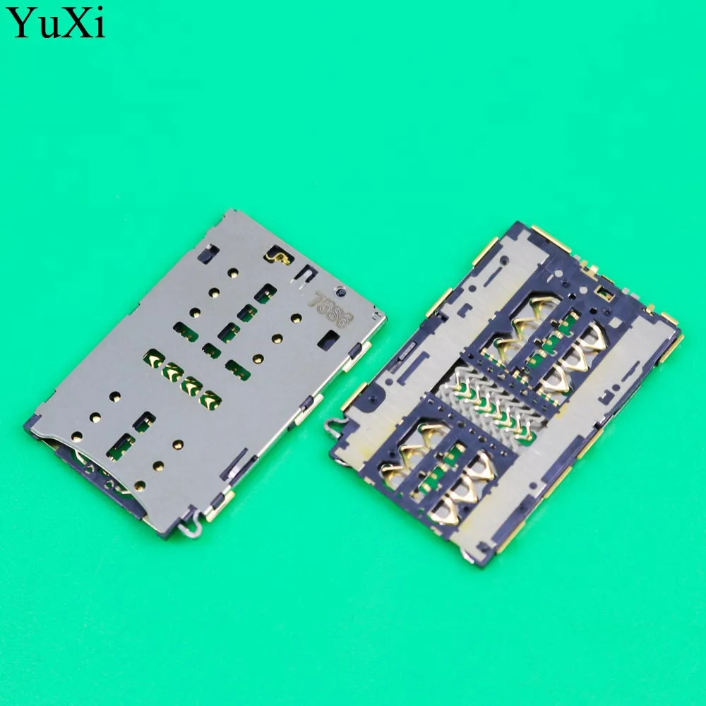 YuXi for Huawei P20 Lite SIM Card Slot Reader SIM Card Connector Socket Holder Tray Reader for Huawei Nova 3E Repair Spare Parts