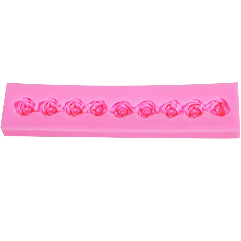 Rose Silicone Chocolate Bar Mold 3d Molds For Cake Lollipop Ice Cube Jelly Biscuit Bachelorette Party For Oven Confectioner M567