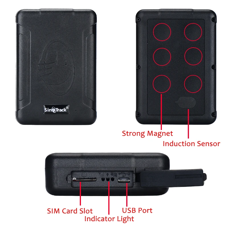 Impermeabile GPS Tracker ST-915 di Localizzazione Del Veicolo Magnete TK915 Lungo Standby 120 Giorni 10000mAh Batteria in Tempo Reale La Posizione