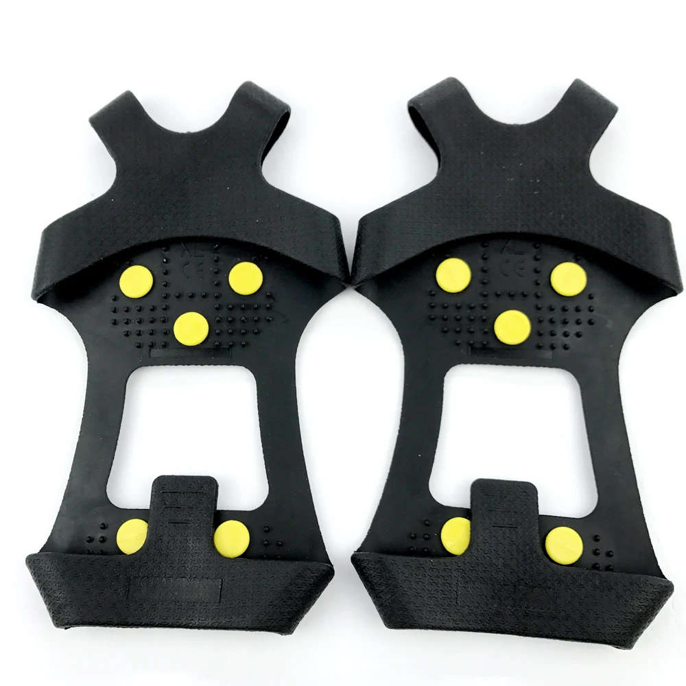 Ice Gripper S M L XL 4 Size 10-Stud Universal Safety Tools No Slip Snow Shoe Spikes Grips Cleats Crampons Winter Outdoor tools