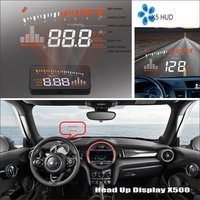 For Mini Cooper R55 R56 R57 R60 R61 Car HUD Head Up Display Refkecting Windshield Safe Driving Screen Projector