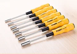 1 pcs Proskit 19400-M3/M3.5/M4/M4.5/M5/M5.5/M6  Hex Multi-purpose Screwdriver Opening Tool Repair Non-Magnetic Long Hex