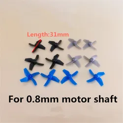 4Pcs H36 31MM E010 E011 E011-06 RC Quadcopter Spare Parts 4 Blade CW CCW Propeller For RC Quadcopter Drone Model