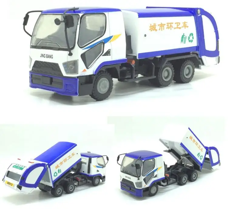 

1:50 scale alloy cleaning car models,high simulation Garbage truck model,metal diecasts engineering vehicle,free shipping